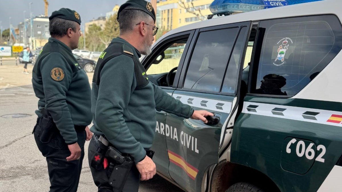 Agentes de la Guardia Civil.
