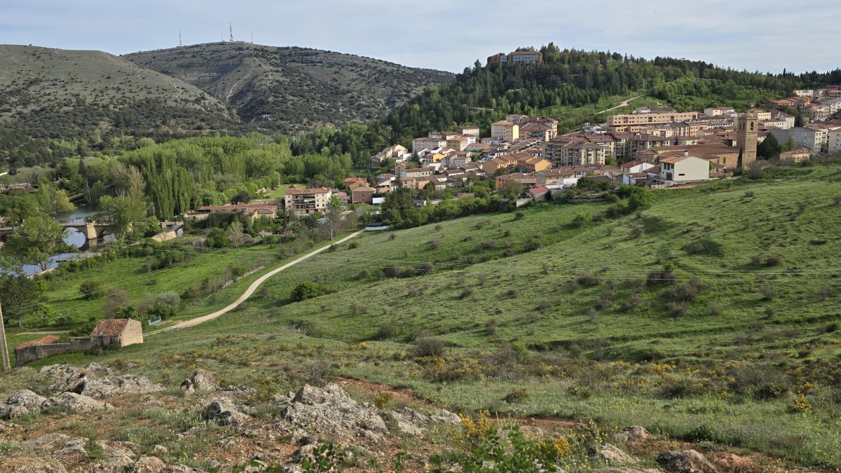 Vista de la capital