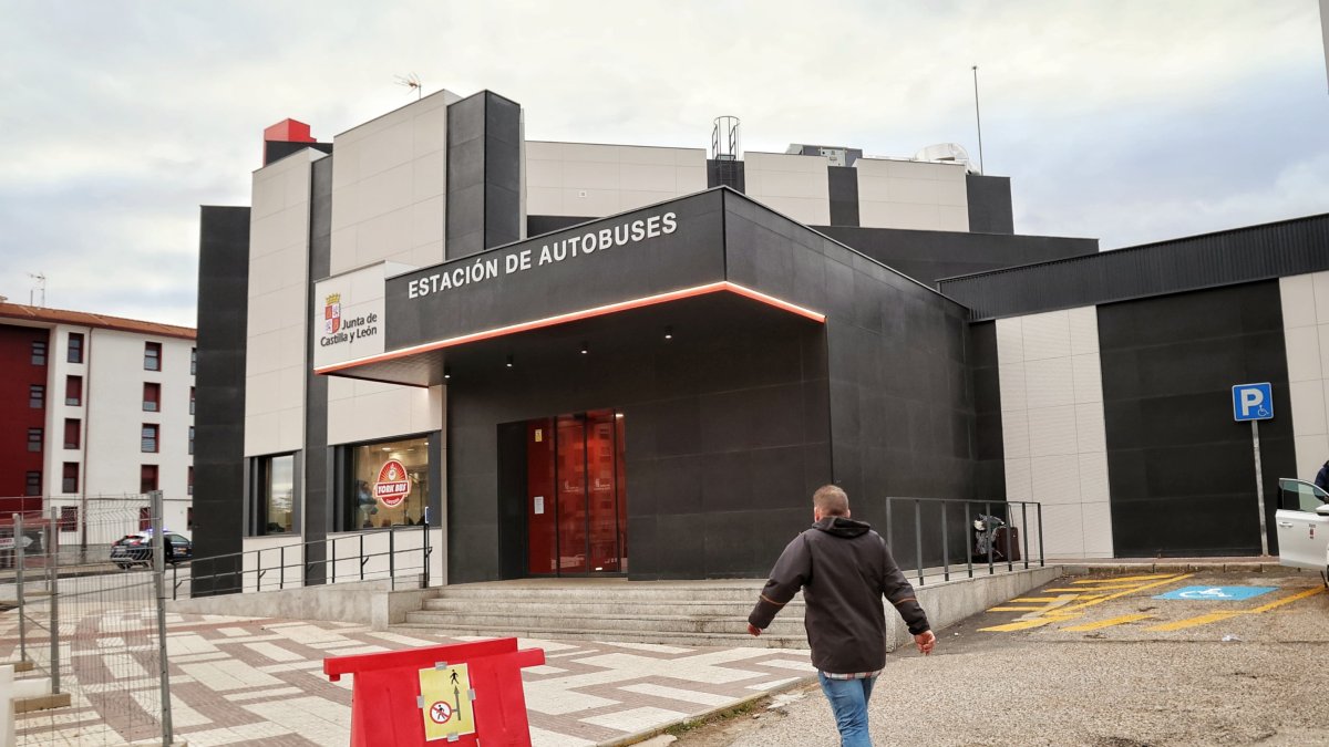 Estación de autobús de Soria.