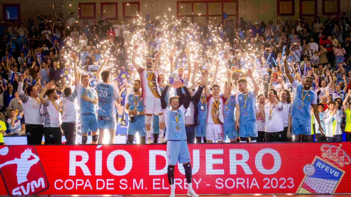 El Grupo Herce se proclamaba campeón de la Copa del Rey hace dos años en Soria.