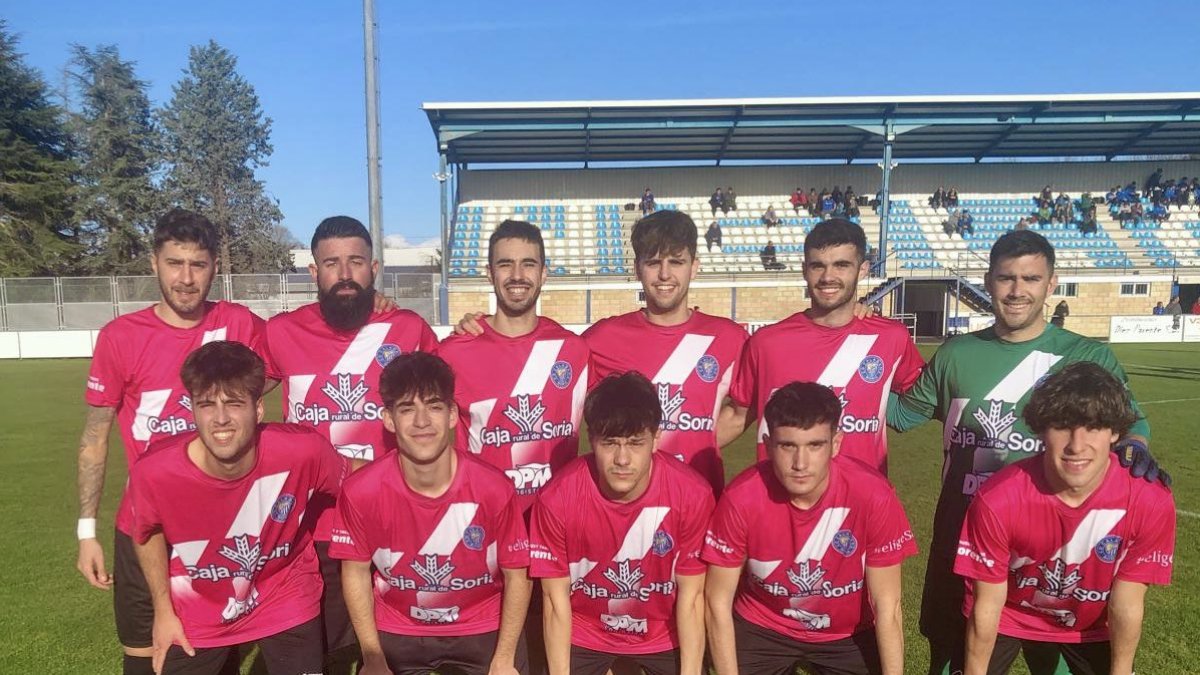 Once del Calasanz en el primer partido del año ante el Villarcayo