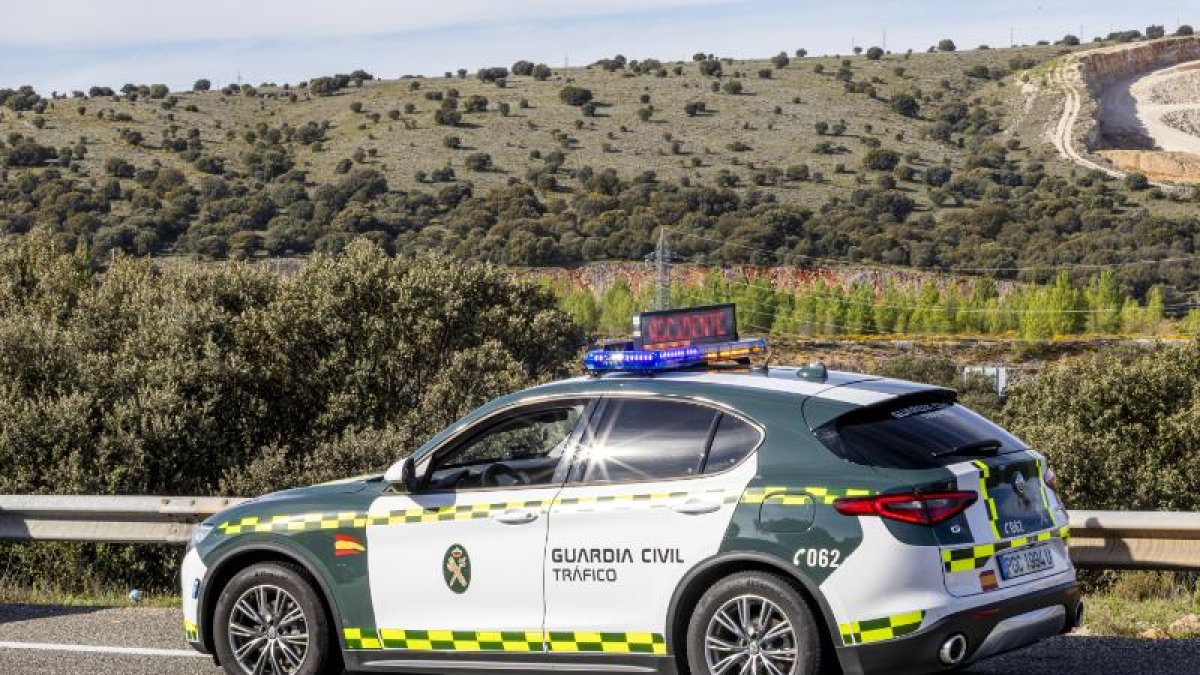 Vehículo de la Guardia Civil.