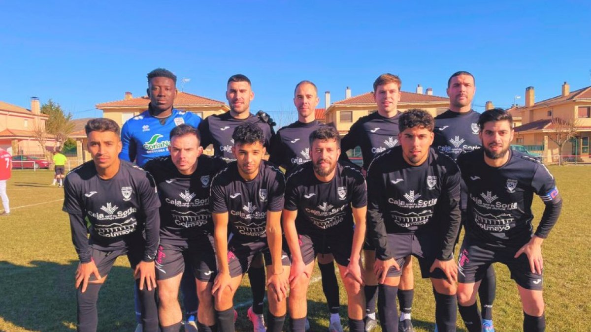 Ültimo once del Golmayo Camaretas en la competición masculina.