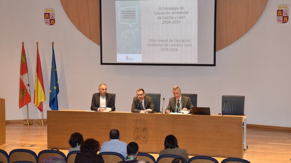 Presentación de los encuentros de educación ambiental en Soria.