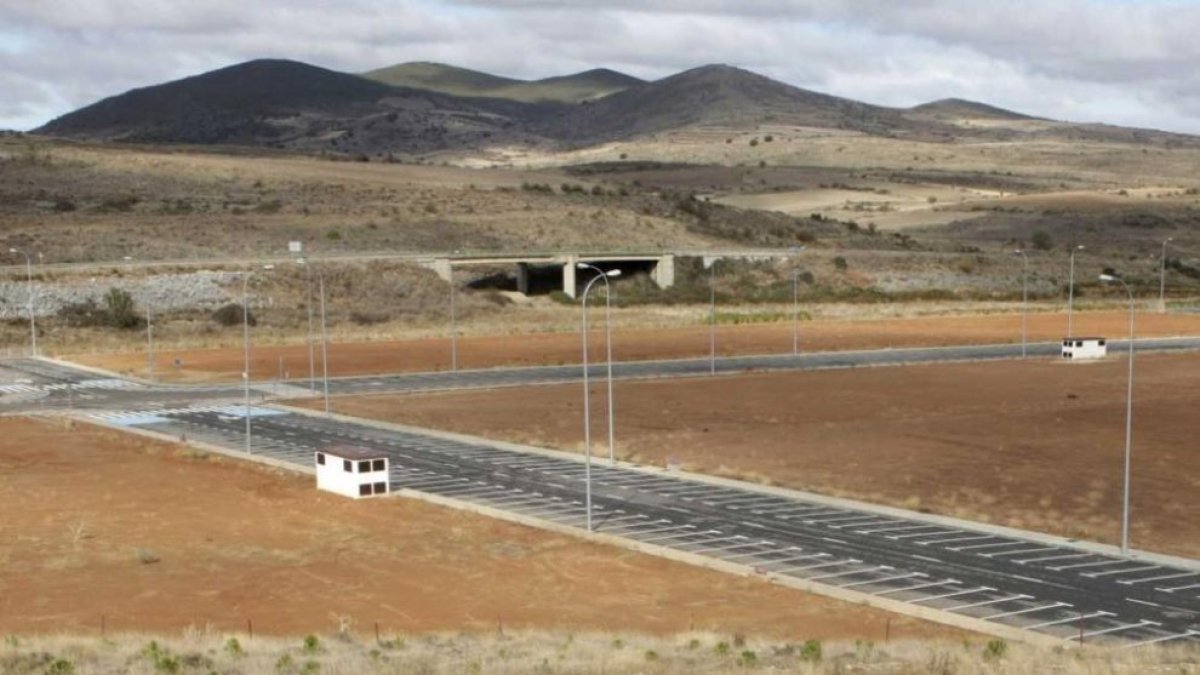 Polígono de Los Espinos de Ágreda.