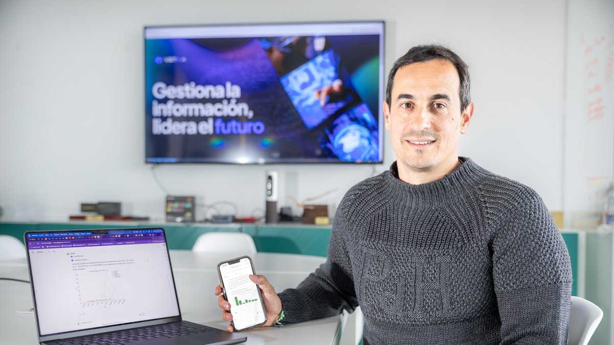 David Francés, responsable de Codesian, creadora de la herramienta innovadora.