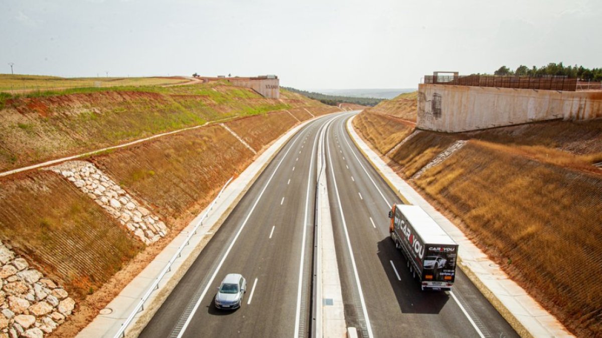 Tramo soriano de la Autovía del Duero