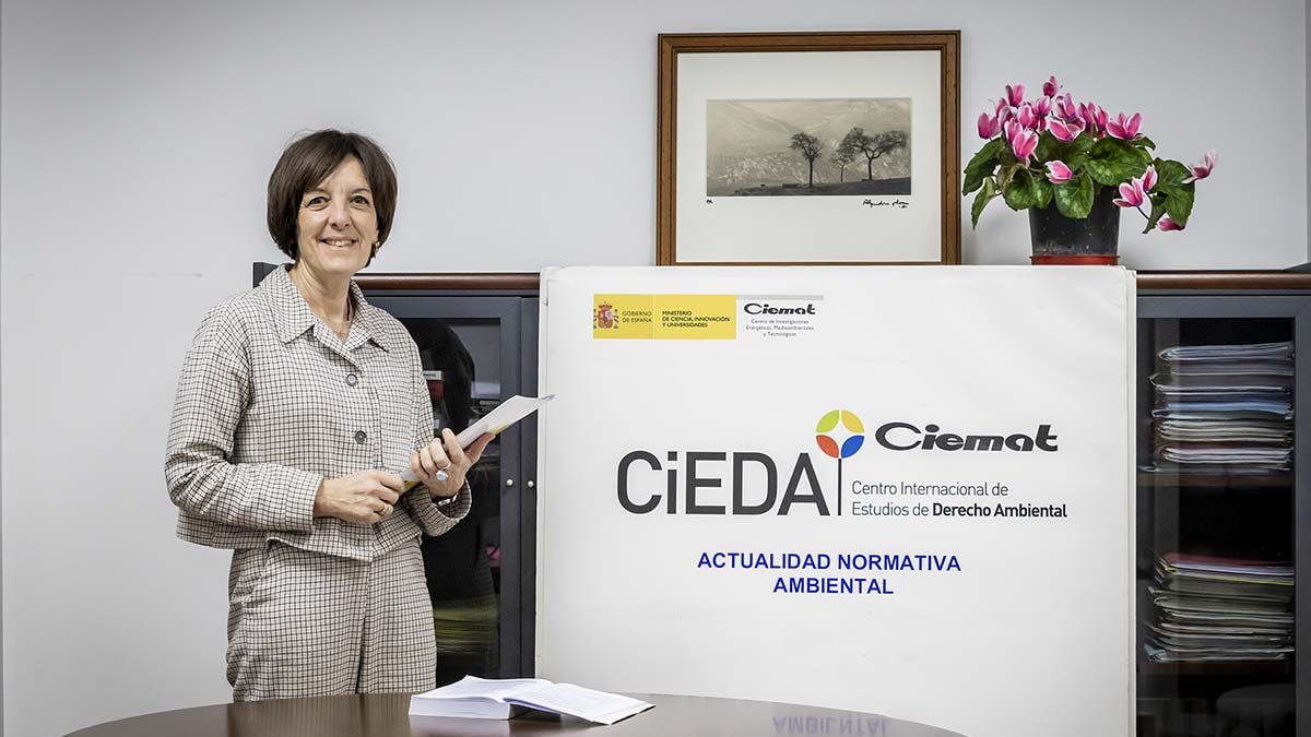 Eva Blasco, investigadora y responsable del Cieda en Soria que aborda el estudio jurídico del proyecto ‘Alacrán’.