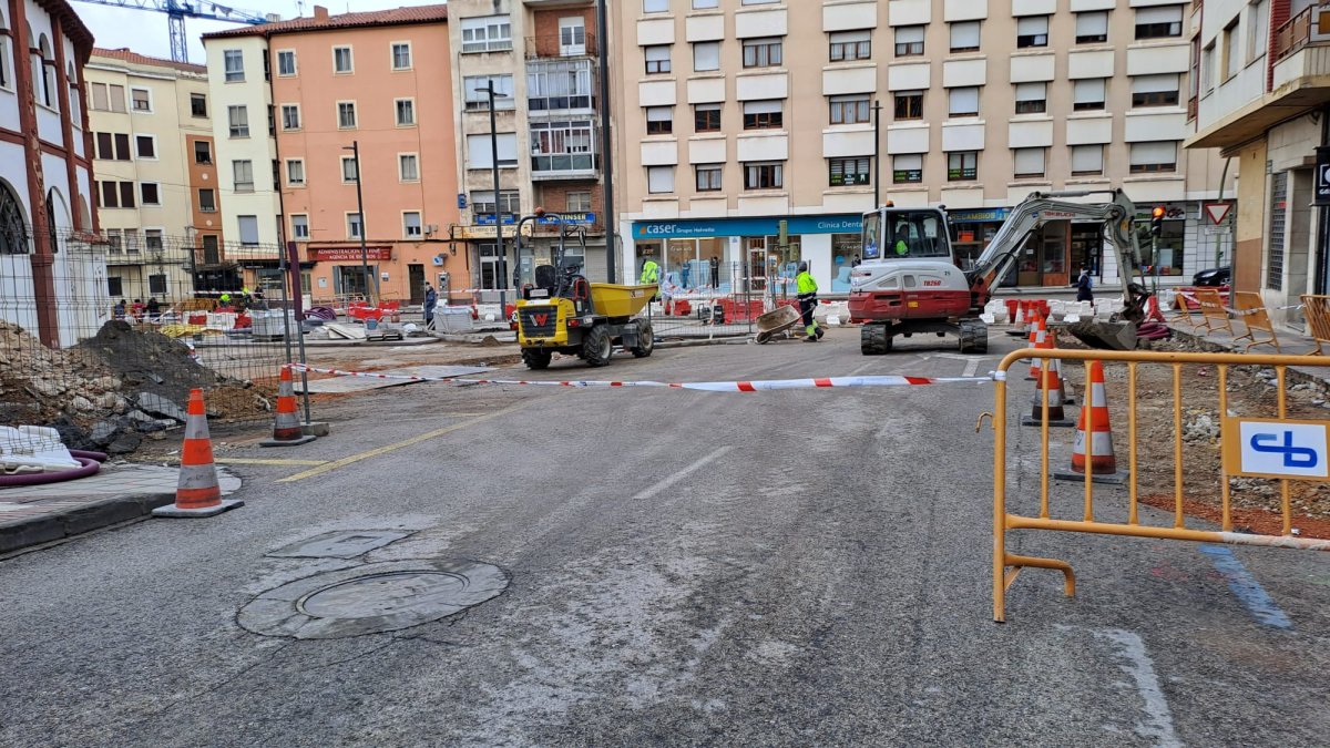 Imagen de obras en la ciudad