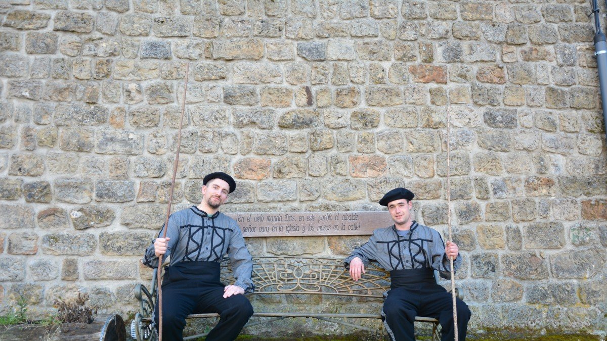 Juan Asenjo y Felipe Martín, Mayorales en Duruelo de la Sierra.
