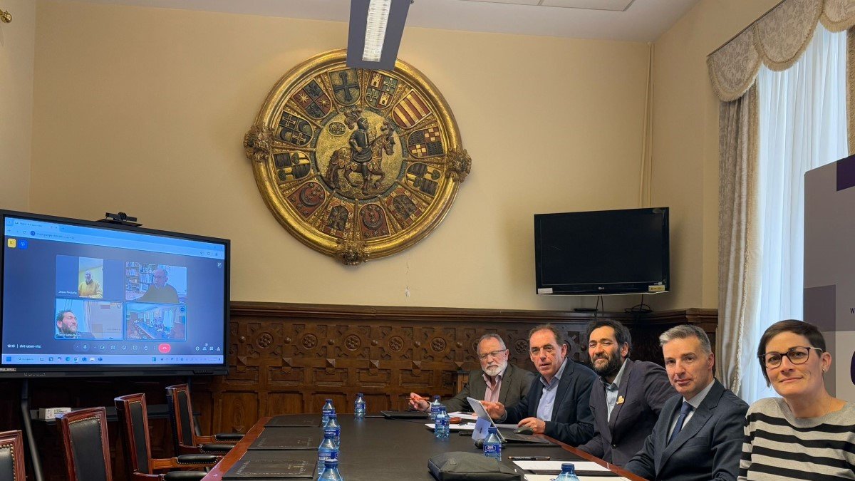 Reunión del Patronato del Cesefor celebrada este miércoles en la Diputación.