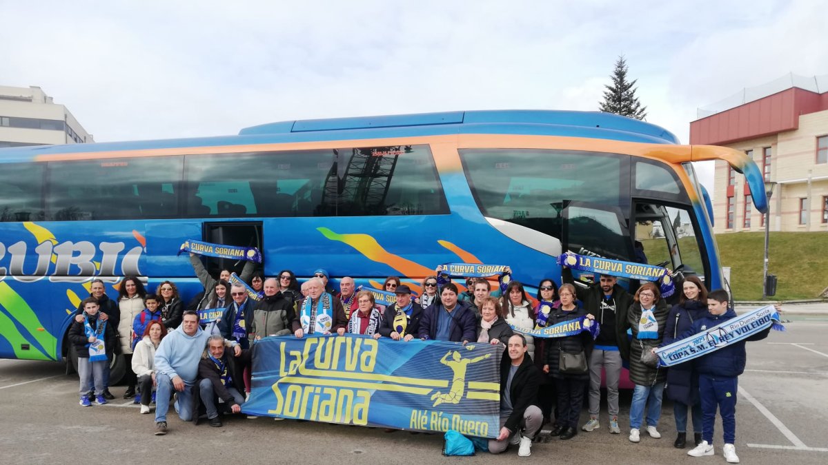 El Grupo Herce organiza viaje a Valladolid para que el equipo esté arropado desde la grada.
