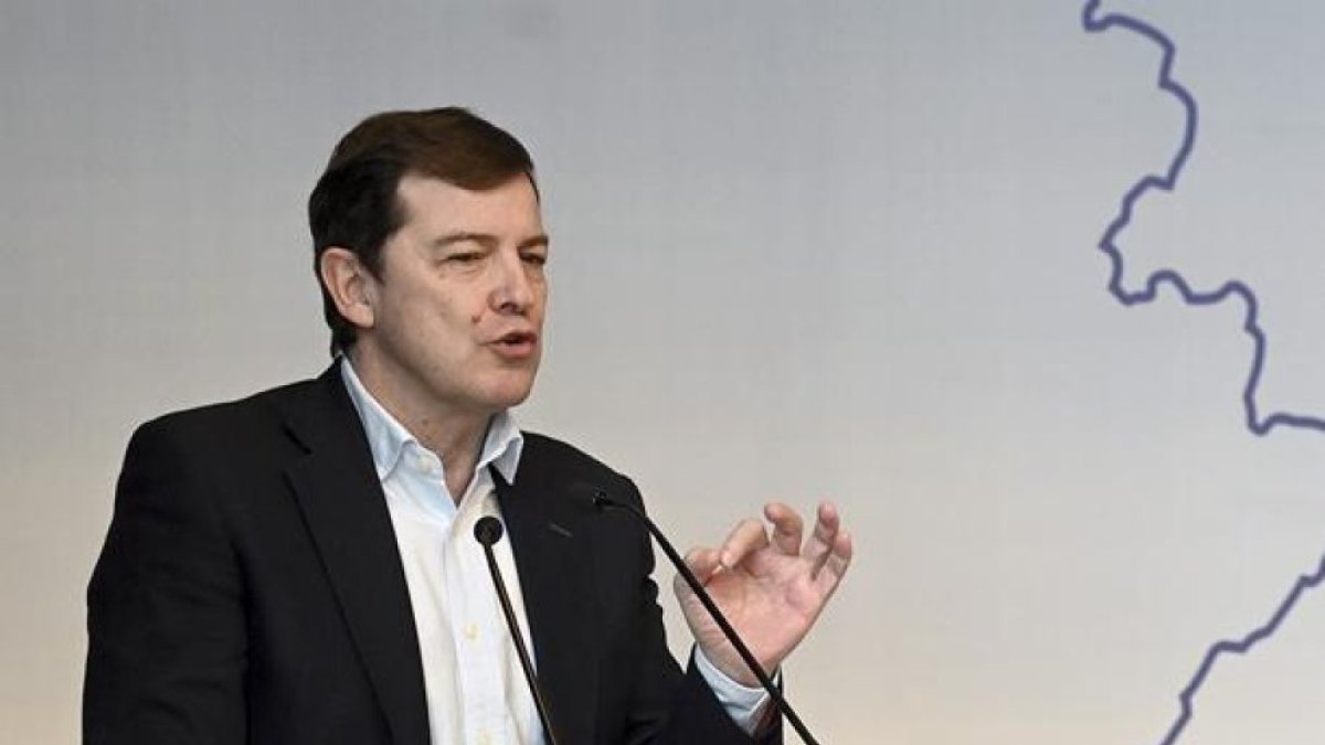Alfonso Fernández Mañueco en un acto reciente.