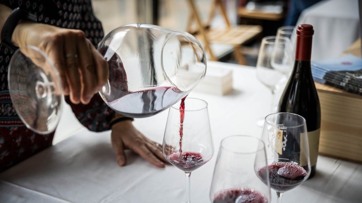 Vino Ribera del Duero en un reciente encuentro de bodegas.