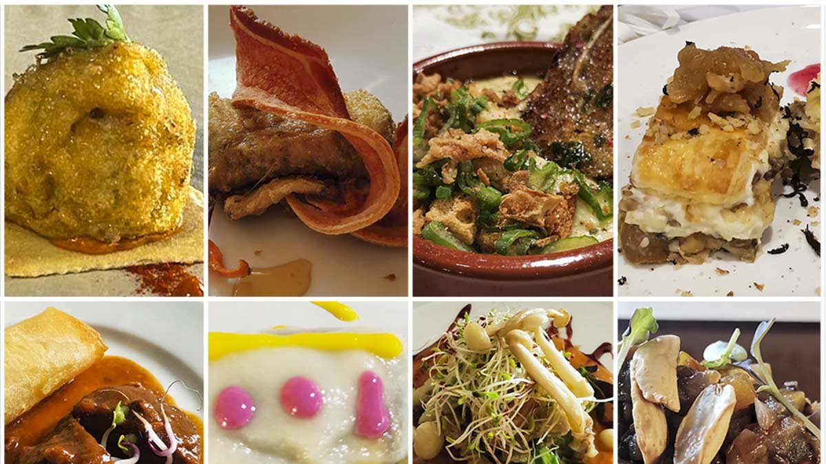 Estas son las ocho miniaturas culinarias que se presentan al concurso de pinchos medievales de Almazán.