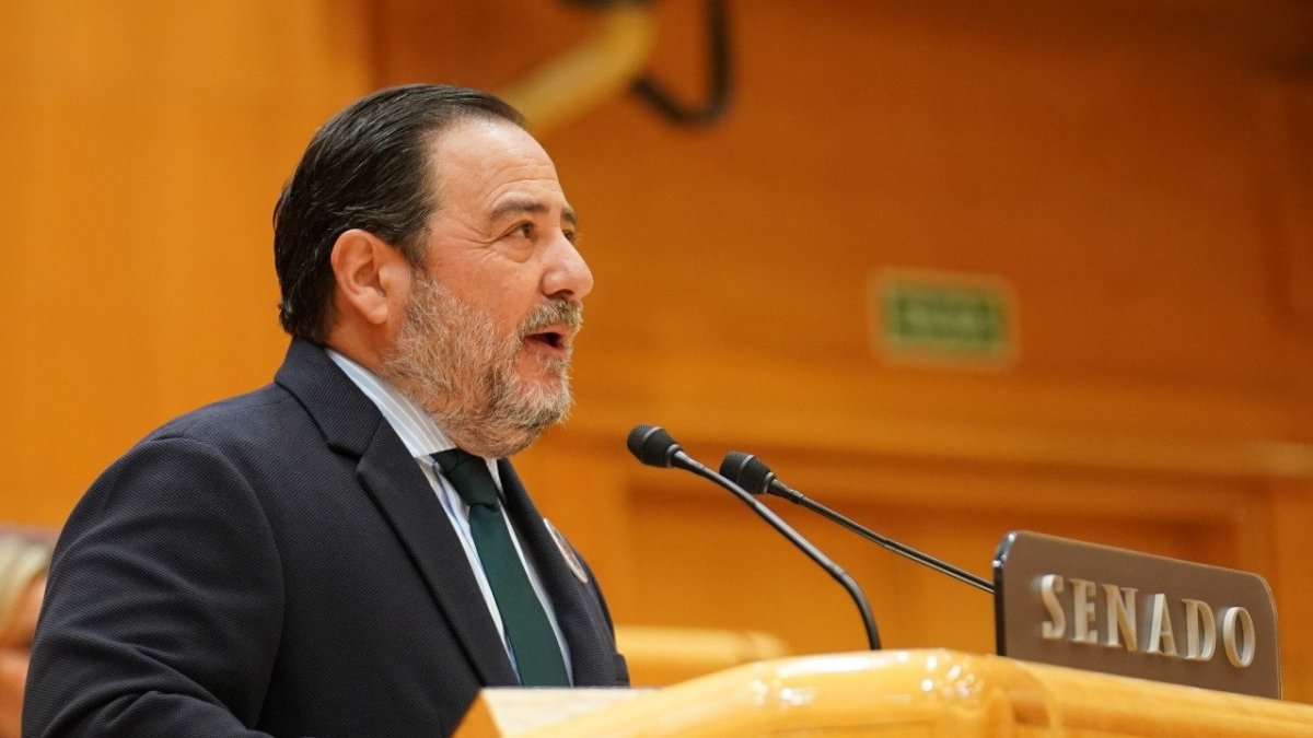 El senador del PP por Soria, José Manuel Hernando.