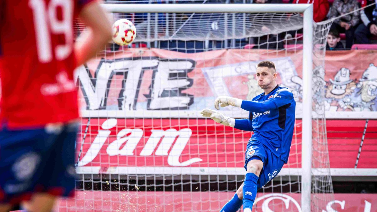 Kuda es el dueño de la portería del Numancia en la presente temporada.
