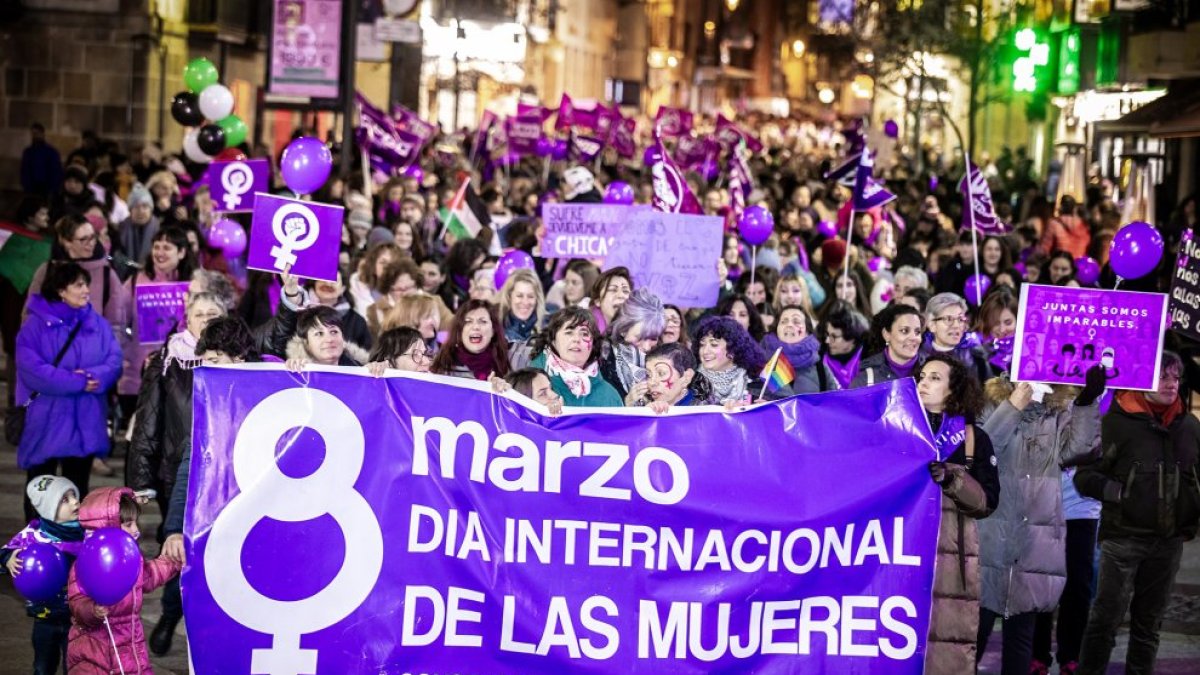 Manifestación del 8M del año pasado.
