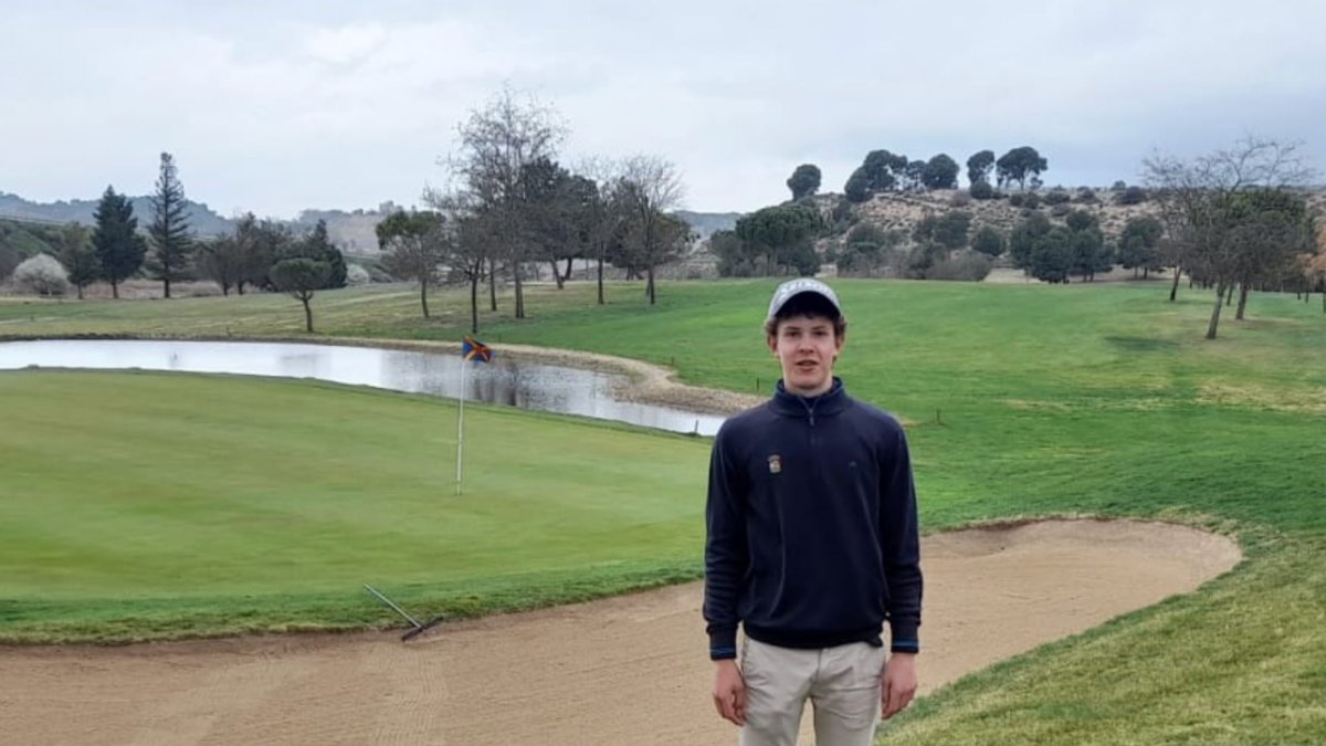 El golfista soriano Miguel López.