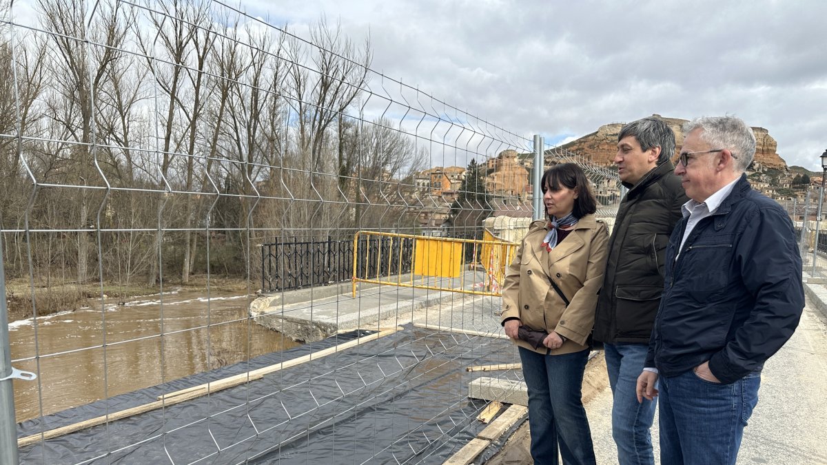 Los procuradores de Soria Ya en San Esteban.