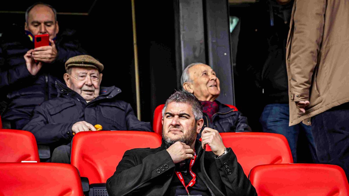 Álex Huerta deja el Numancia después de tres temporadas como director deportivo.