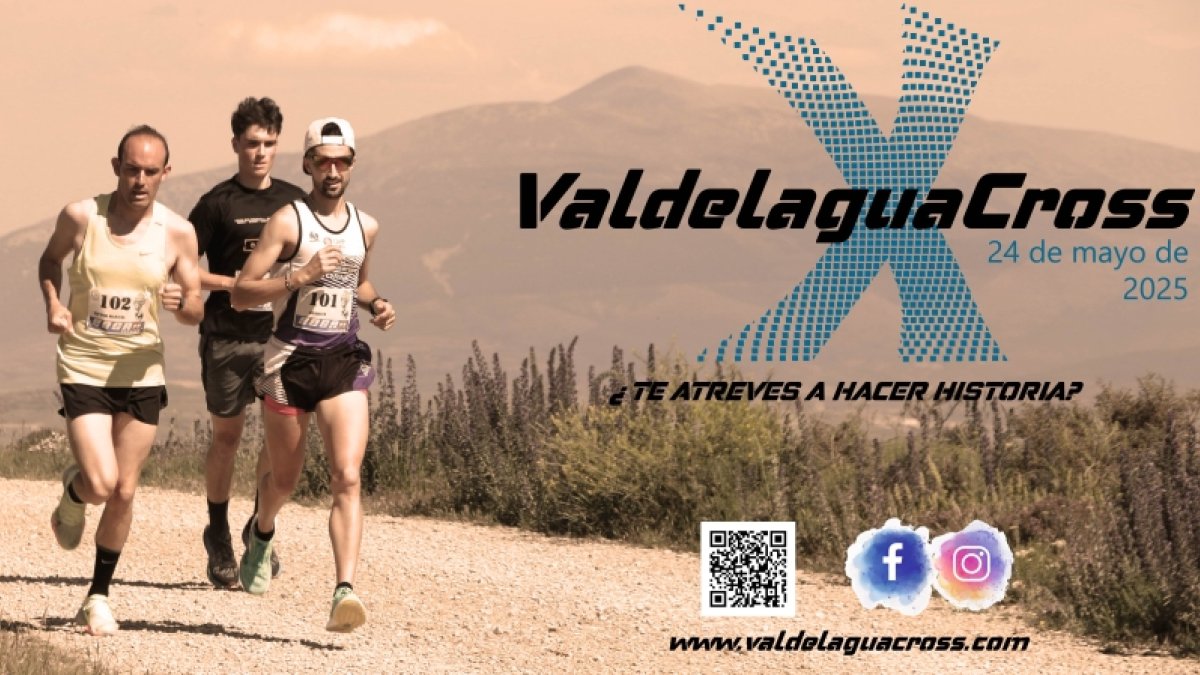 Cartel de la décima edición del Valdelaguacross que tendrá lugar en mayo