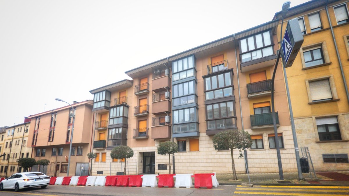 Calle Obispo Agustín de Soria, donde fue hallada muerta la mujer de 75 años.