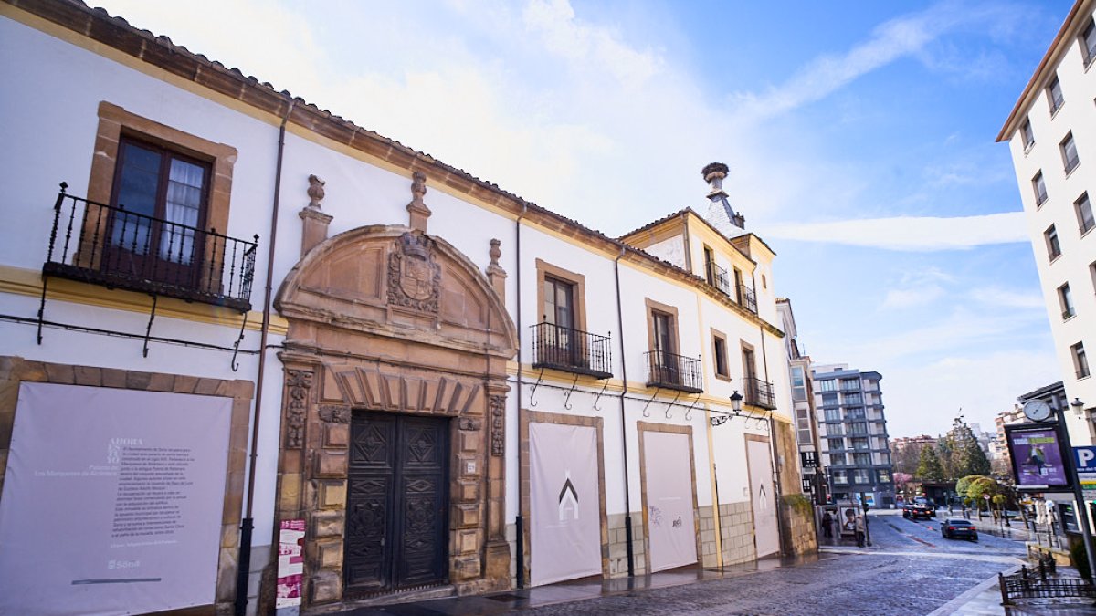 Vista del Palacio de los Alcántara.