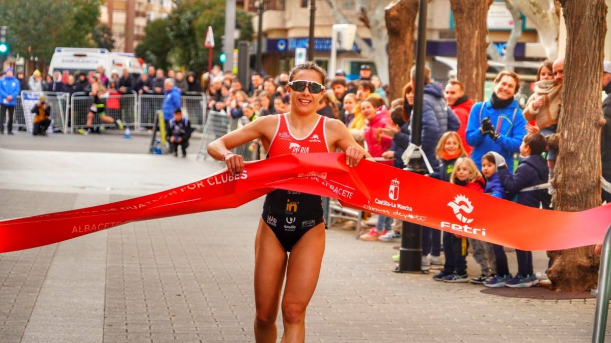 Marina Muñoz durante