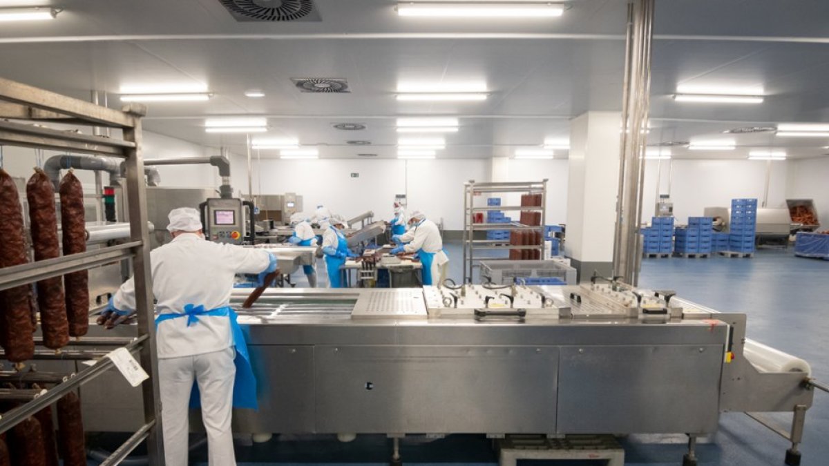 La industria agroalimentaria emplea a más de 1.500 personas.
