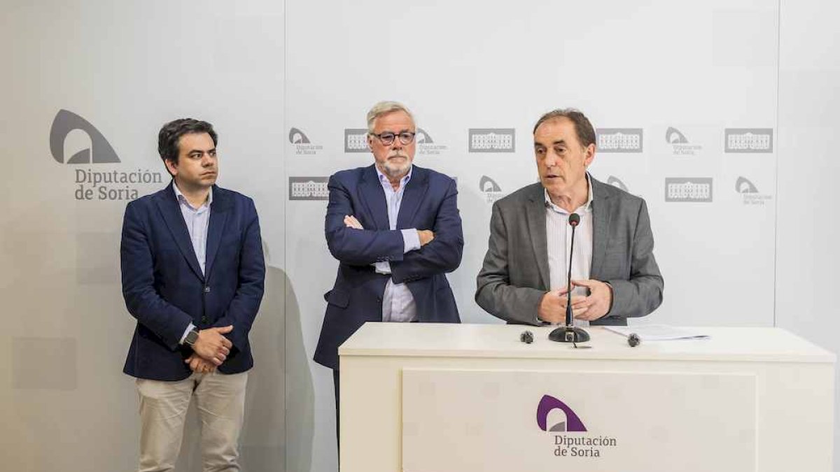 Eduard Mundet, Jorge Tarragó y Benito Serrano.