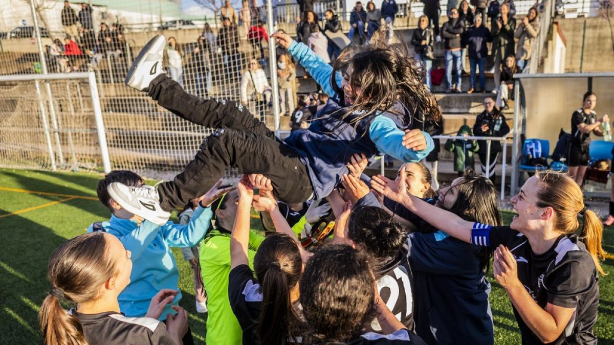 El triunfo se celebró por todo lo alto