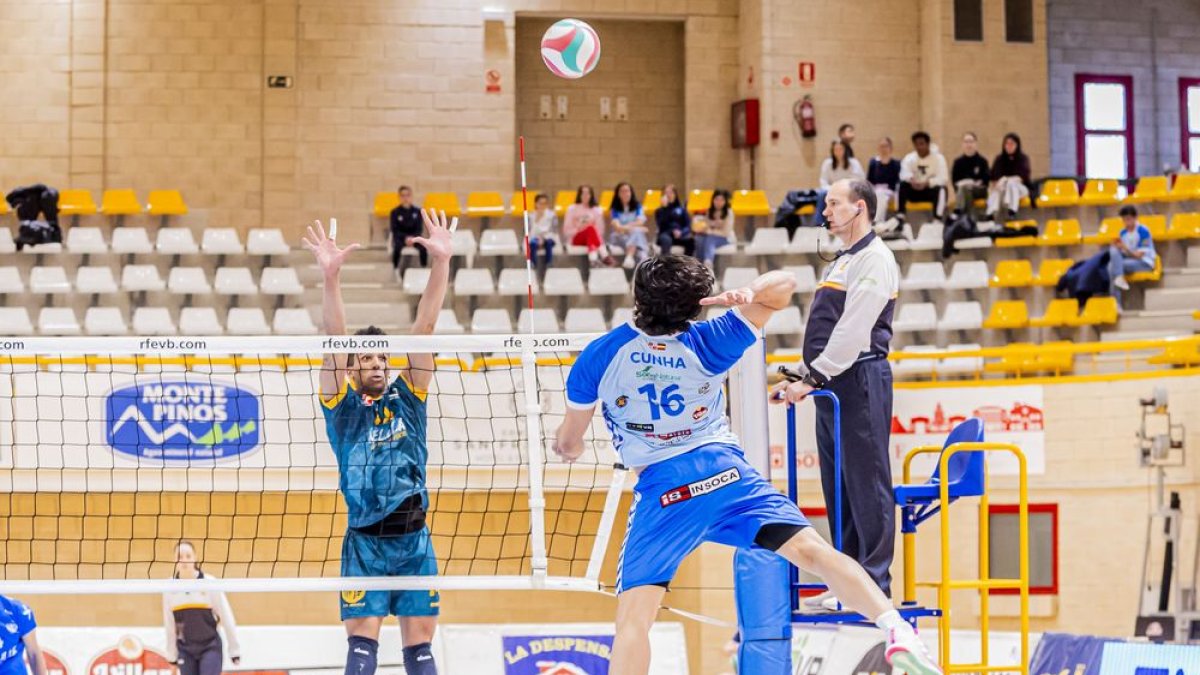 Bruno Cunha en los cuartos de final ante Melilla.