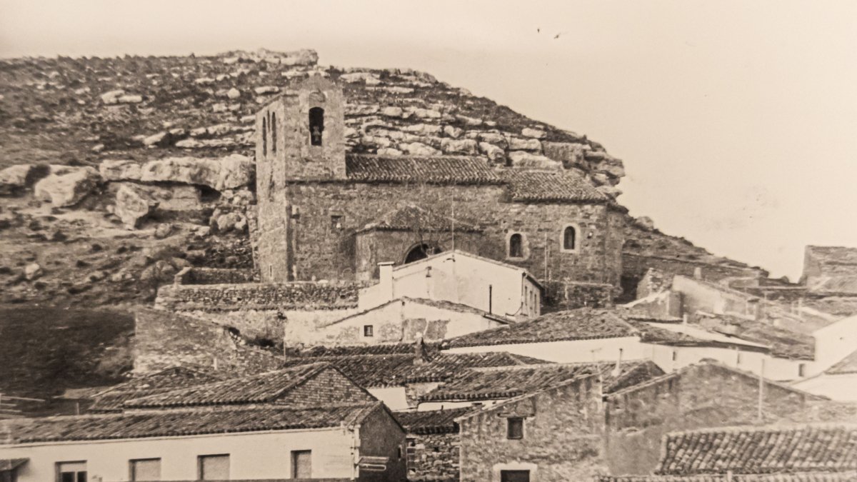 Vista de la localidad de Añavieja.