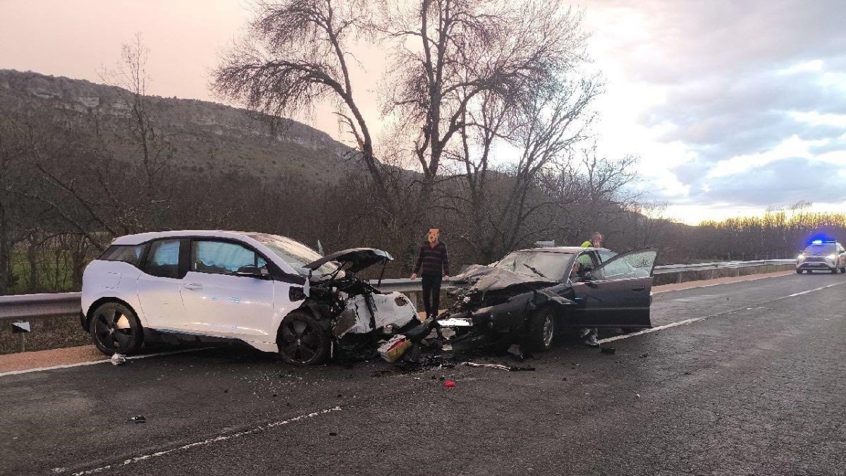 Imagen del accidente.