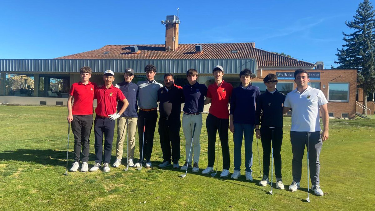 Combinado regional Sub18 en el que está presente el soriano Miguel López.