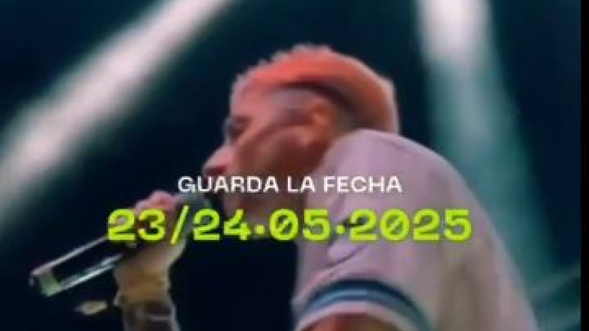 Captura del vídeo promocional del festival.