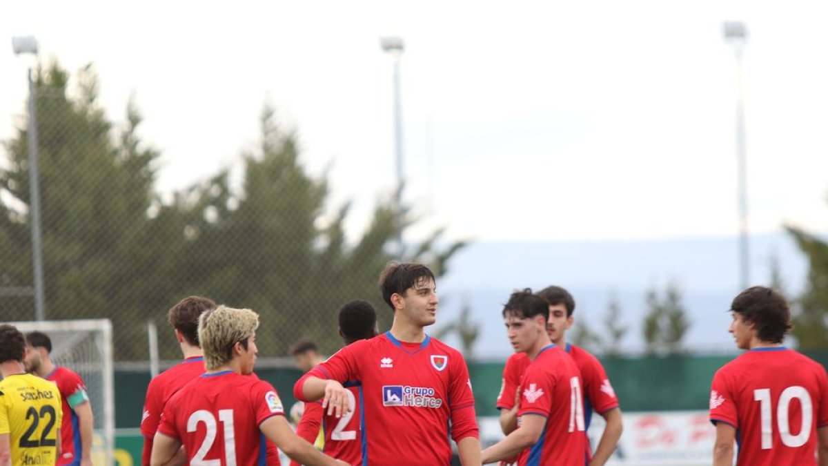 El Numancia B quiere lograr un buen resultado en Salamanca de cara al partido de vuelta.
