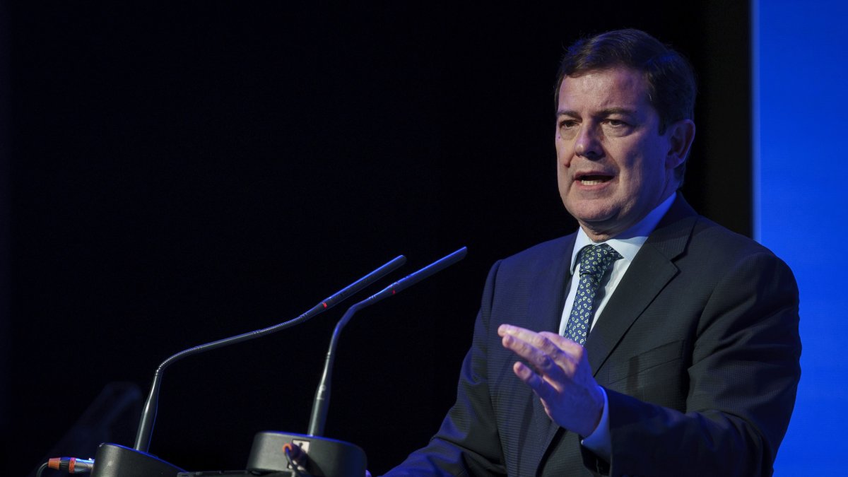 El presidente de la Junta de Castilla y León, Alfonso Fernández Mañueco.