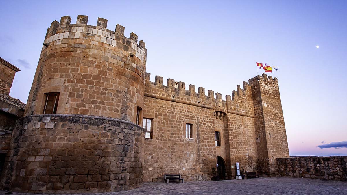 Castillo de Monteagudo de las Vicarías.