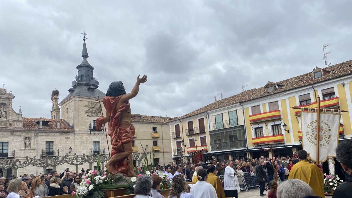 Imagen de archivo de la procesión del Domingo de Pascua en El Burgo de Osma.