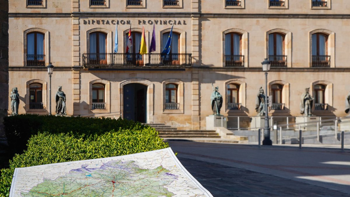 Nuevo mapa de la  provincia de Soria.