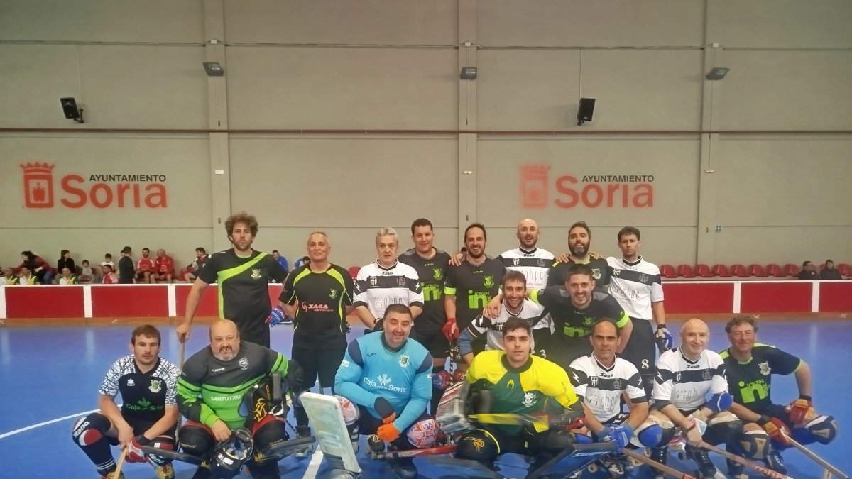 El equipo soriano celebró su torneo de veteranos.