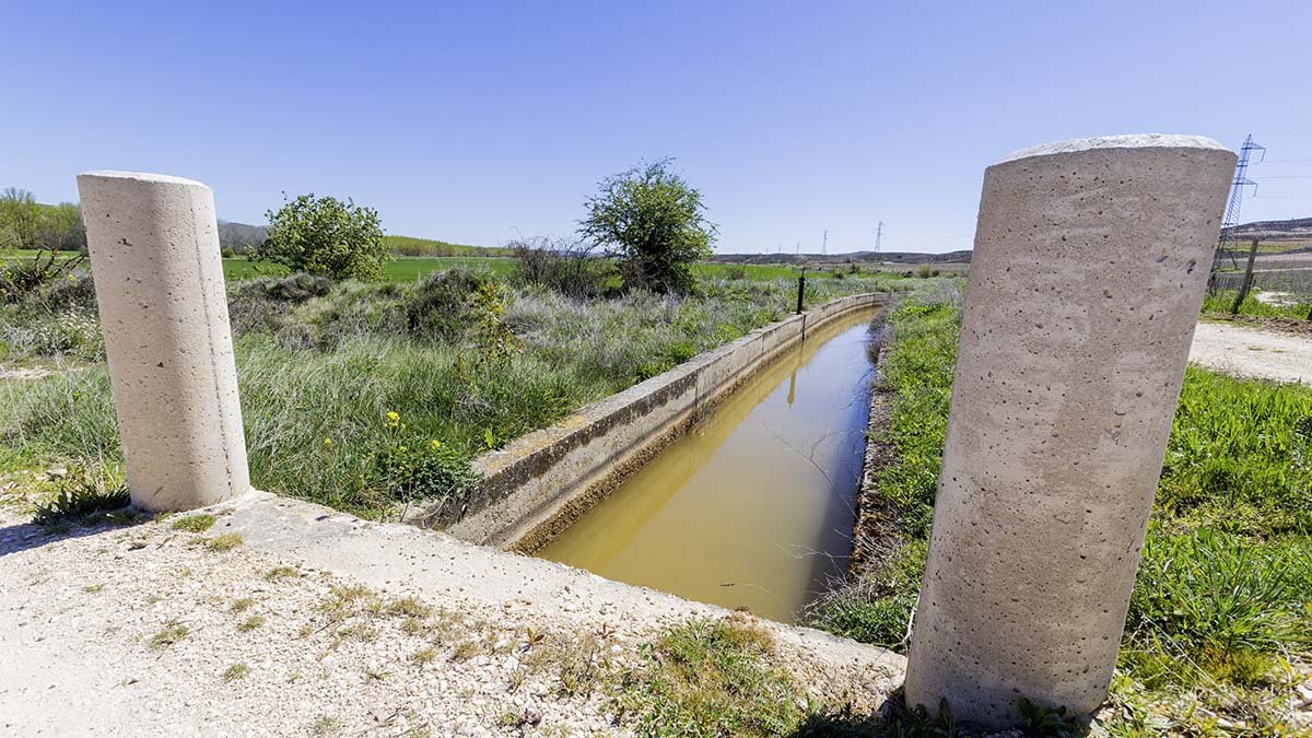 Detalle de la situación actual del canal de Ines.