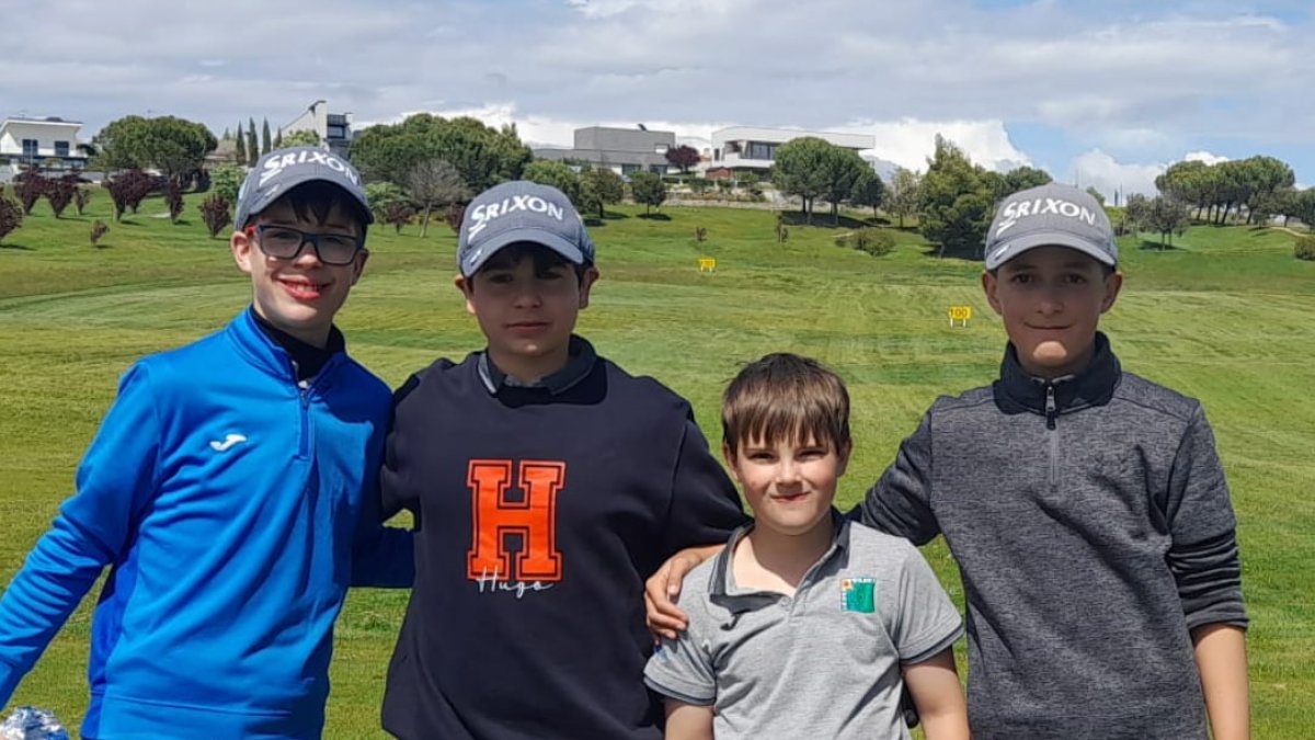 El jugadores sorianos en la competición.