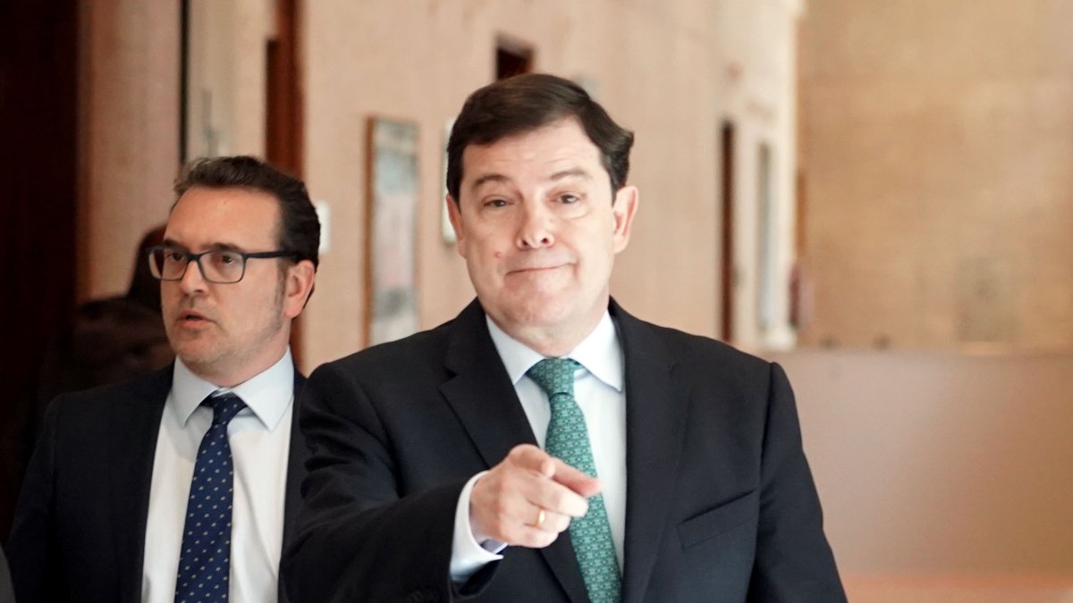 El presidente de la Junta, Alfonso Fernández Mañueco.