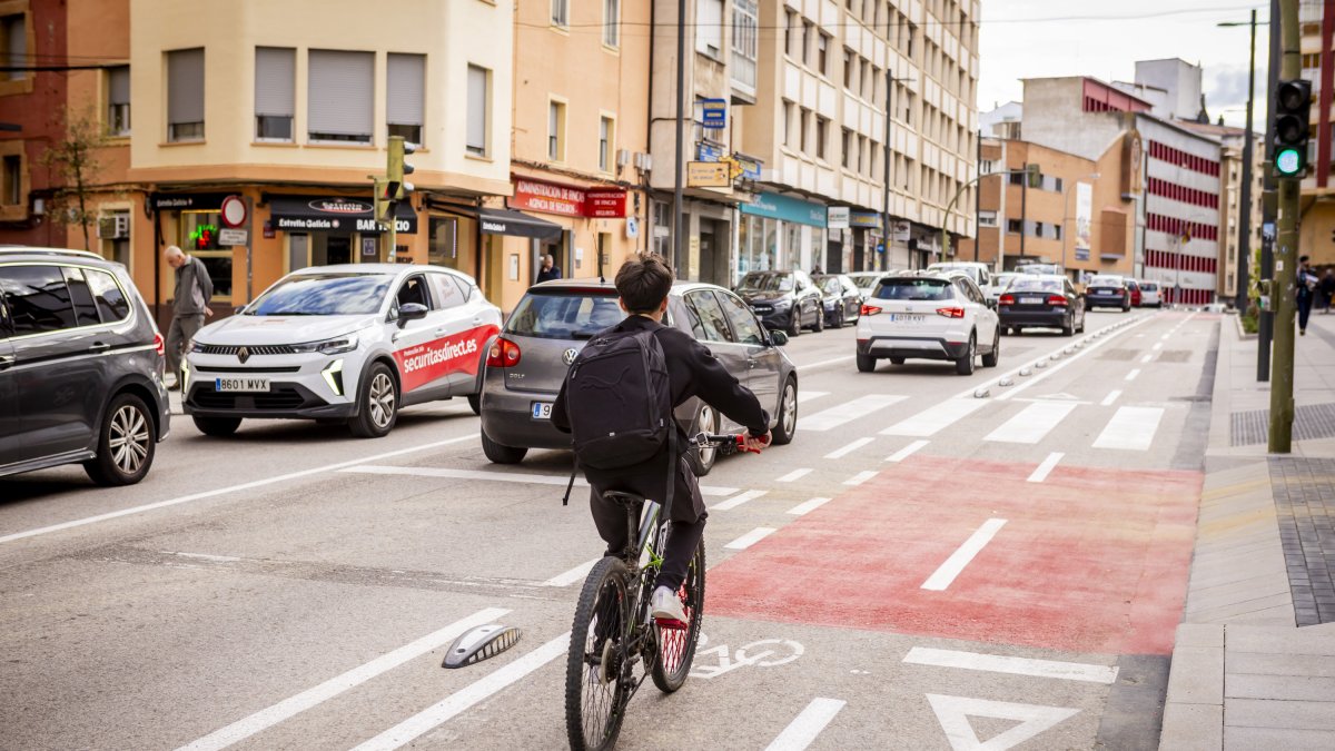 Carril bici de San Benito.