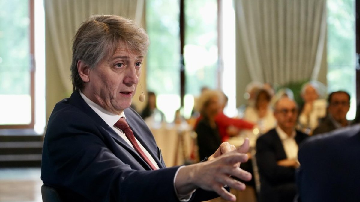 Carlos Martínez, en el Club de Prensa.