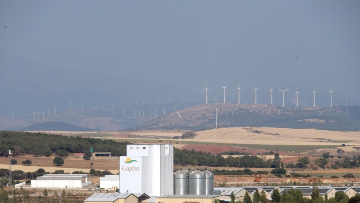 Vista del polígono de Valcorba.