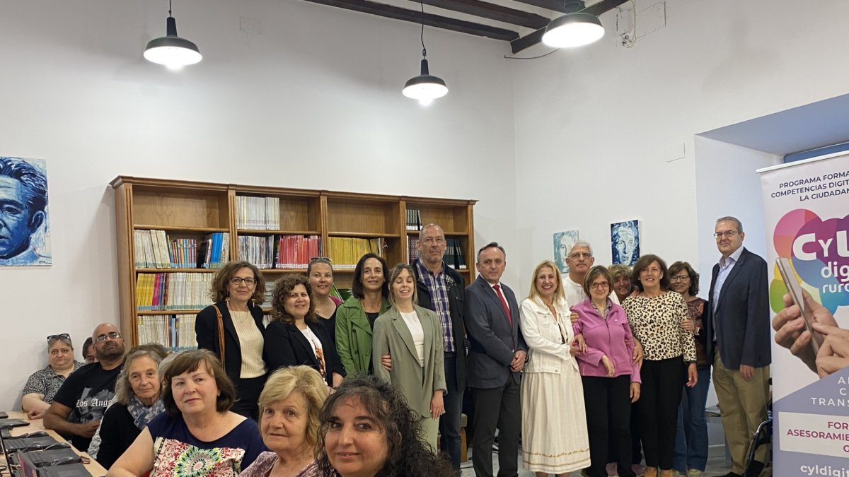 Alumnos del centro de El Burgo de Osma.
